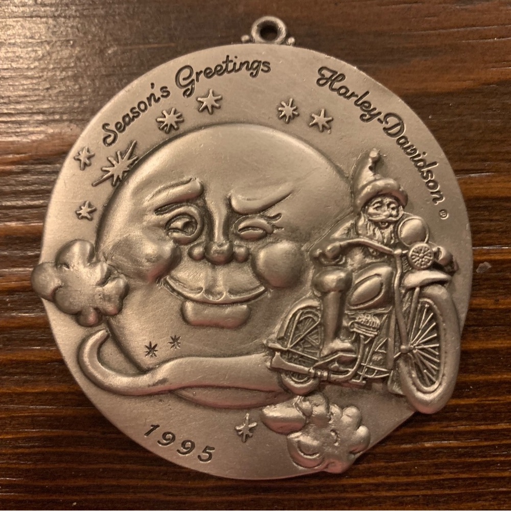 Harley Davidson 1995 collectible Christmas ornament